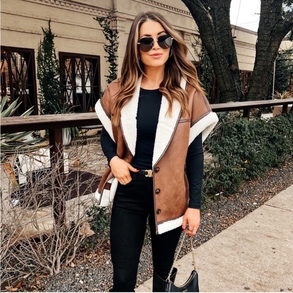 L'Academie Miri Vest in Dark Brown Size XS - Picture 4 of 10